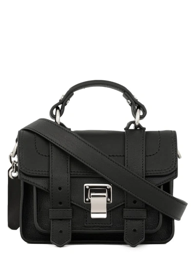 Shop Proenza Schouler Ps1 Micro Bag In Black