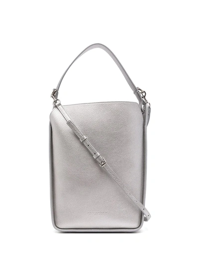 Shop Balenciaga Tool 2.0 Logo Tote Bag In Silber