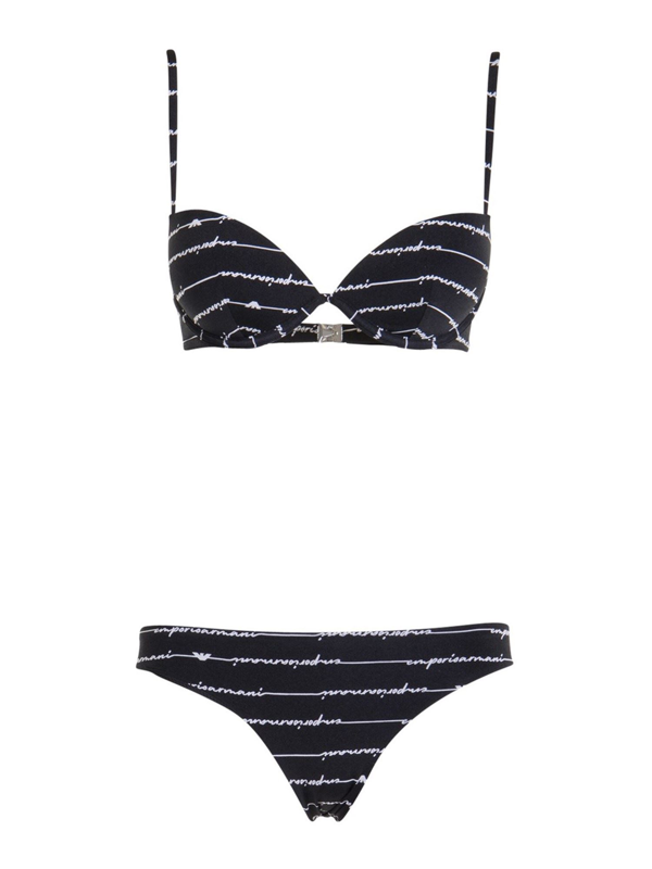 Emporio Armani Black Bikini | ModeSens