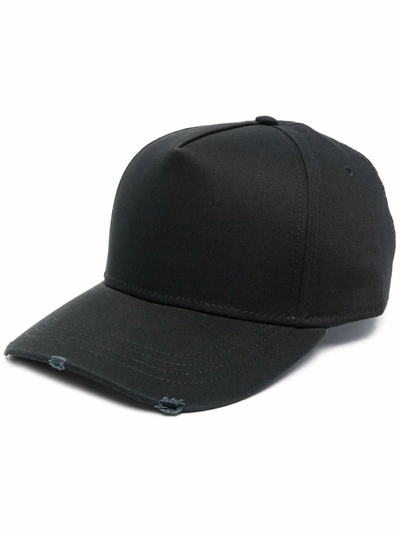 Shop Dsquared2 Logo-embroidered Six-panel Cap In Schwarz