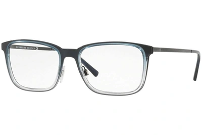 Shop Burberry Crystal Square Mens Eyeglasses Be1315-1241-54 In Blue