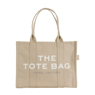Shop Marc Jacobs The The Large Tote Bag In Beige
