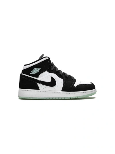Shop Jordan Air  1 Mid Se "teal Tint" Sneakers In White