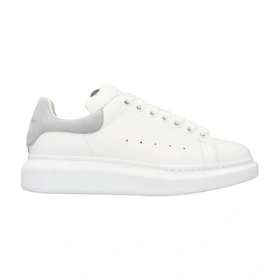 Shop Alexander Mcqueen Oversize Sneakers In 9412 White Dove Grey