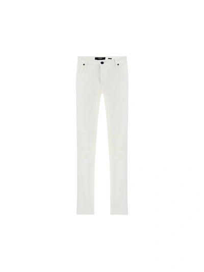 Shop Fendi Jeans In Bianco