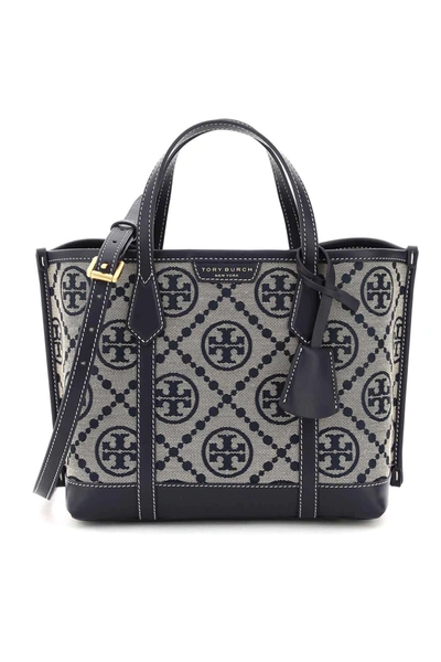 Tory Burch Perry T Monogram Goldfinch Yellow Triple-Compartment Tote