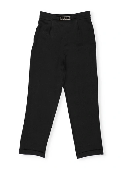Shop Liu •jo Long Trouser In Black
