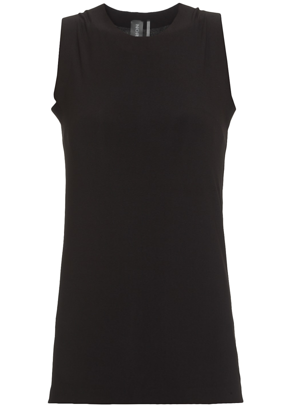 norma kamali sleeveless all in one top