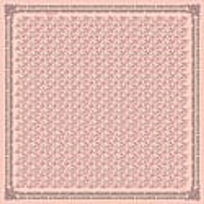 Santinni Women's Pink / Purple 'minuetto' 100% Mulberry Silk Scarf In Silk