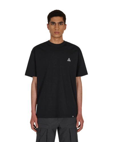 Shop Nike Lbr T-shirt In Black