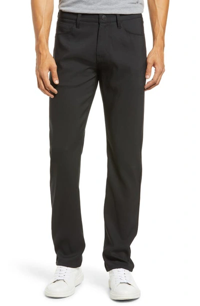 Shop Liverpool Modern Straight Leg Tech Pants In Black