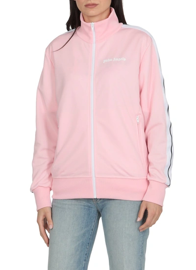 Shop Palm Angels Jackets In Pink White