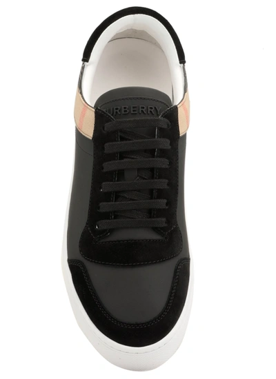 Shop Burberry Sneakers Black