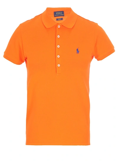 Ralph Lauren Cotton Polo Shirt In Sailing Orange | ModeSens