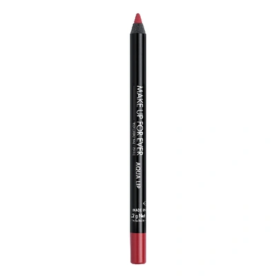 Shop Make Up For Ever Aqua Lip In Red