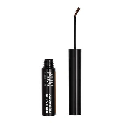 Shop Make Up For Ever Aqua Resist Brow Fixer In Soft Brown