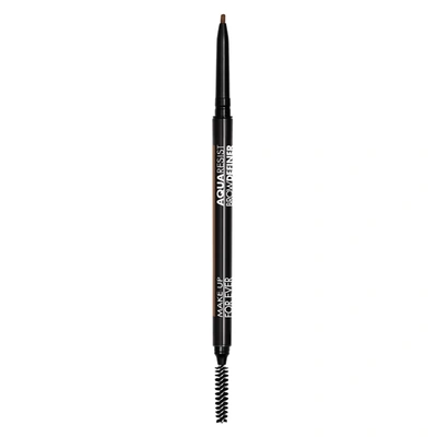 Make Up For Ever Aqua Resist Waterproof Eyebrow Definer Pencil 20 Deep Blonde 0.003 oz/ 0.09 G In Deep Blonde