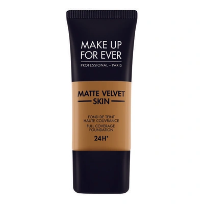 Shop Make Up For Ever Matte Velvet Skin Liquid In Coffee
