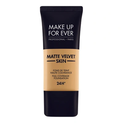 Shop Make Up For Ever Matte Velvet Skin Liquid In Honey
