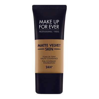Shop Make Up For Ever Matte Velvet Skin Liquid In Cognac