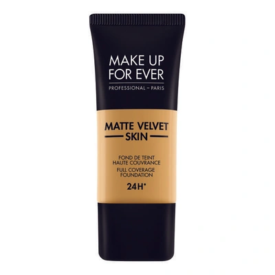 Shop Make Up For Ever Matte Velvet Skin Liquid In Praline