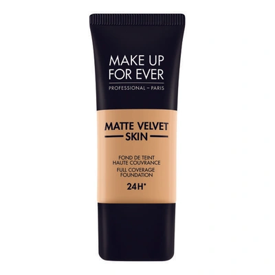 Shop Make Up For Ever Matte Velvet Skin Liquid In Golden Beige