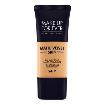 Shop Make Up For Ever Matte Velvet Skin Liquid In Golden Sand