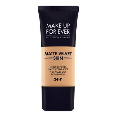 Shop Make Up For Ever Matte Velvet Skin Liquid In Medium Beige