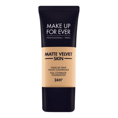 Shop Make Up For Ever Matte Velvet Skin Liquid In Neutral Beige