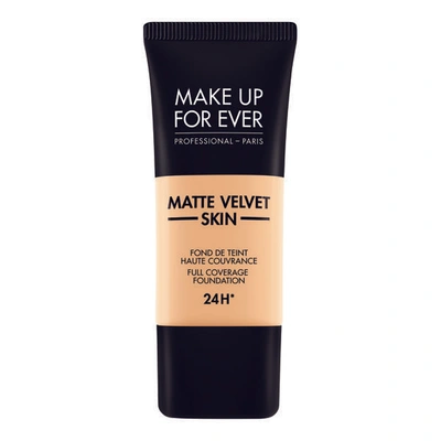 Shop Make Up For Ever Matte Velvet Skin Liquid In Pink Beige