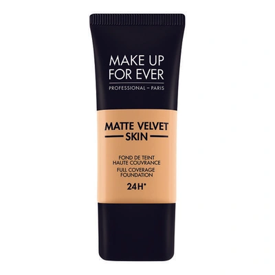 Make Up For Ever Matte Velvet Skin Full Coverage Foundation Y315 Sand 1.01 oz/ 30 ml In Sand