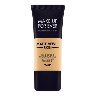 Shop Make Up For Ever Matte Velvet Skin Liquid In Sand Beige