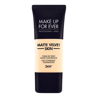 Shop Make Up For Ever Matte Velvet Skin Liquid In Alabaster
