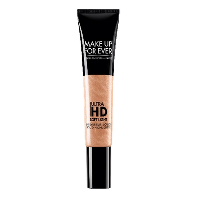 Make Up For Ever Ultra Hd Soft Light Liquid Highlighter 50 0.4 oz/ 12 ml In Golden Copper