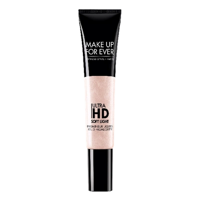 Make Up For Ever Ultra Hd Soft Light Liquid Highlighter 20 0.4 oz/ 12 ml In Pink Champagne