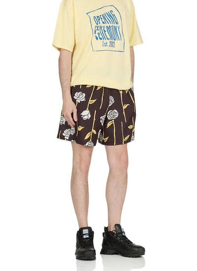 Shop Opening Ceremony Shorts In Black Papy