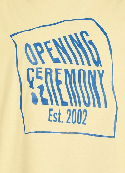 Shop Opening Ceremony T-shirts And Polos In Pale Lemon