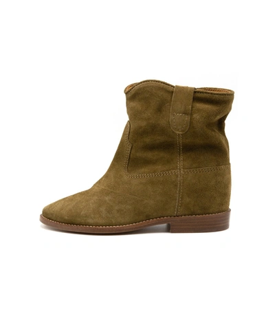 Shop Isabel Marant Shoes Crisi Boot In Brown