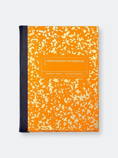Shop Graphic Image Composition Notebook In Orange
