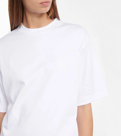 Shop Vince Cotton T-shirt In White