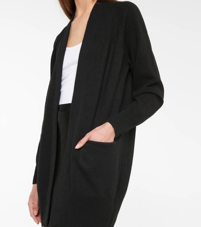 Shop Vince Cashmere Cardigan In Black