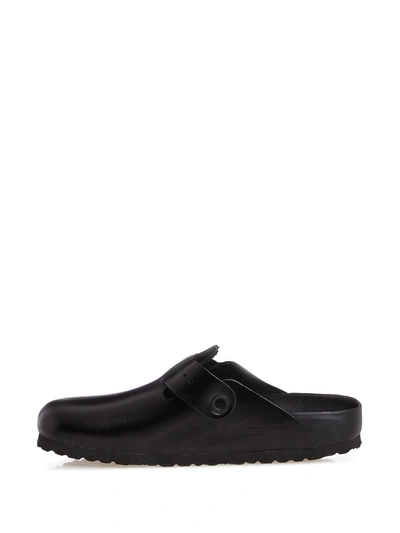 Shop Rick Owens +birkenstock Boston Clog In Black