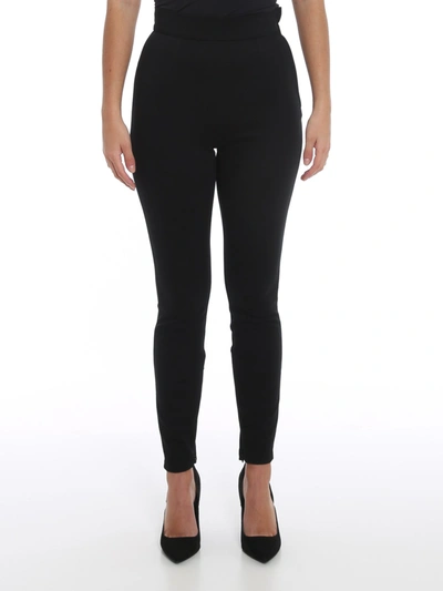 Shop Dolce & Gabbana Cropped Skinny Trousers In Black