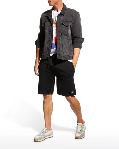 Apc Item Drawstring-waist Shorts In Black