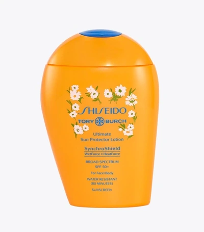 Shop Tory Burch Ultimate Sun Protector Lotion Spf 50+ Sunscreen In Sprinkled Flowers