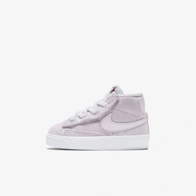 Nike Blazer Mid '77 Suede Baby/toddler Shoes In Light Violet,white,white,light  Violet | ModeSens
