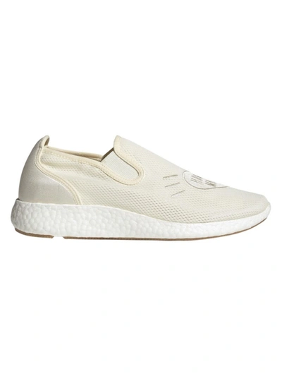 Shop Adidas Originals Pure Slip-on Shoes Cream White In Neutrals