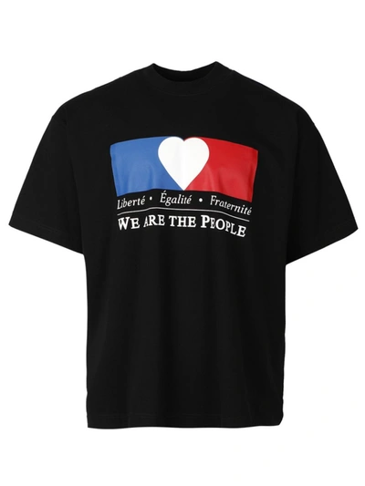 Shop Vetements We Are The People T-shirt Black