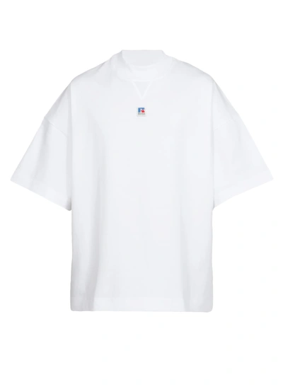 Shop Hugo Boss Boss X Russell Athletic T-shirt In White