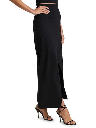 Shop Susana Monaco High Waisted Wrap Skirt In Black